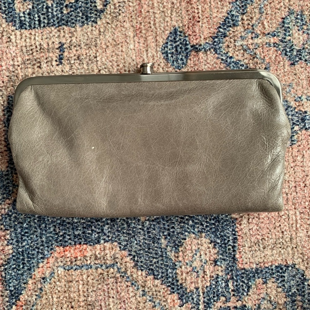 Grey Hobo clutch wallet